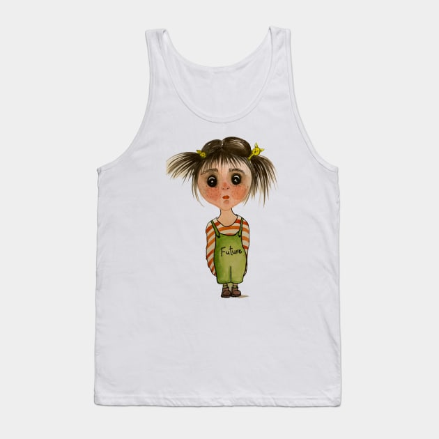 Kids future Tank Top by The artist of light in the darkness 